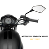 Abs Universal Great Visual Motorbike Metal Scooter Rearview Mirror Motorcycle Spare Part And Accessories