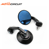 Round Motorcycle Aluminum alloy Rearview Mirror Universal Modified Electric Motorbike Spare Accessories Parts