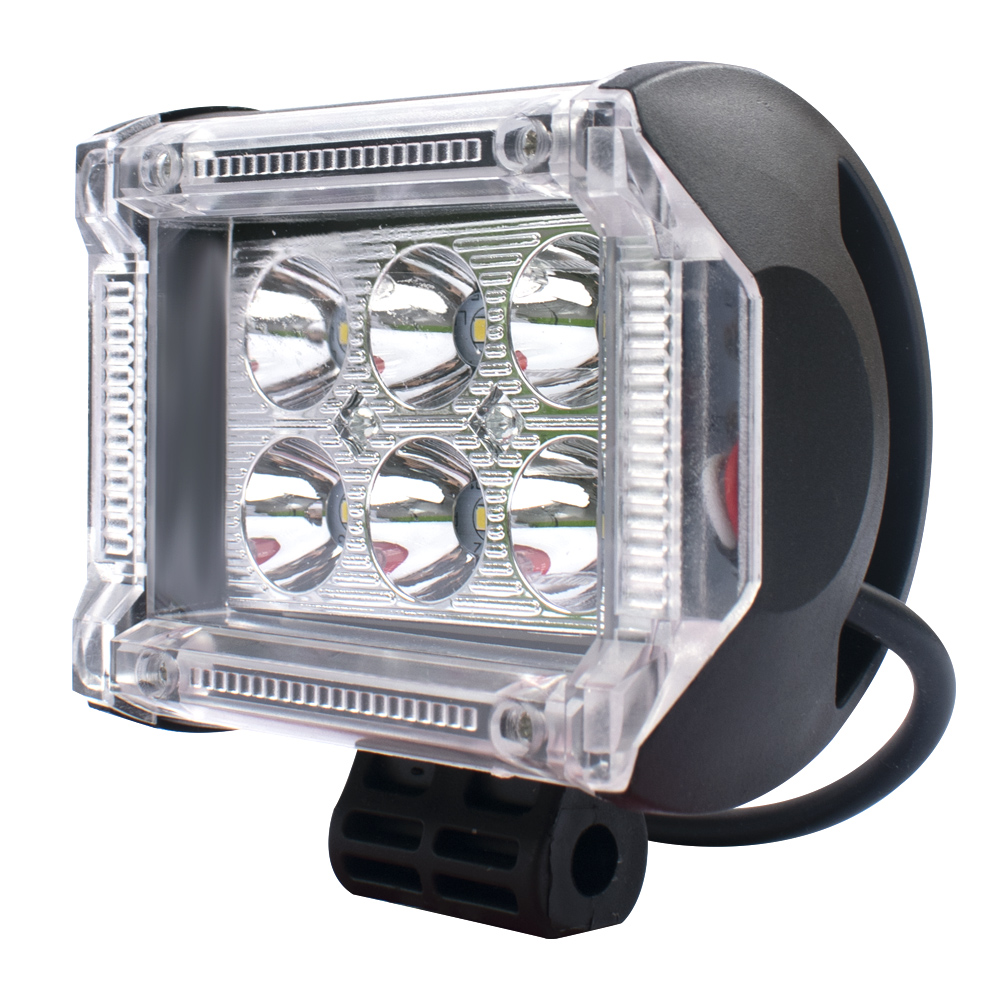 Auto System Emergency Driving 18w 4x4 1800lm 12v Work Off-road Led Fog Light For Truck Suv Atv Motorcycle