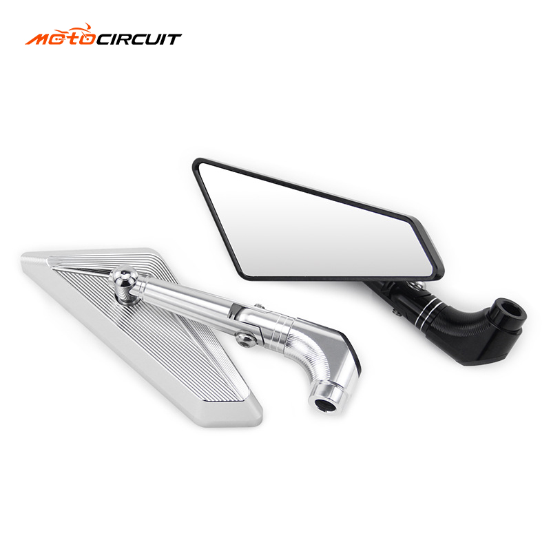 Motorbikes Side Rearview Mirrors H2C CNC Motorcycle Riding Accessories Frame Body Parts Accesorios Para Motocicletas Espejo