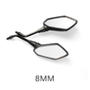 Abs Universal Great Visual Motorbike Metal Scooter Rearview Mirror Motorcycle Spare Part And Accessories
