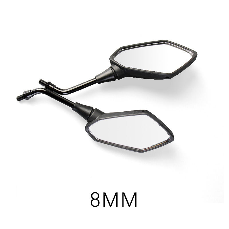 Abs Universal Great Visual Motorbike Metal Scooter Rearview Mirror Motorcycle Spare Part And Accessories
