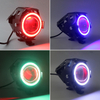 Super Bright U7 Motorcycle Auxiliary Head Lamp Laser Multi-ColorMotorbike Universal Fog Driving Led Spotlight Accessories