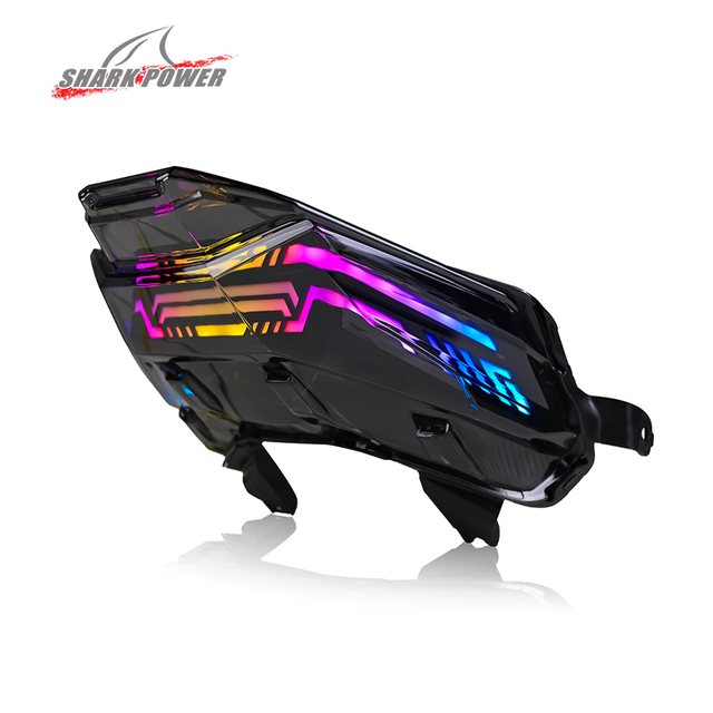 Honda Click160 Vario160 Motorbike Body Parts Lighting System RGB LED Tai Light Turn Signal Brake Motorcycle Lighting Systems