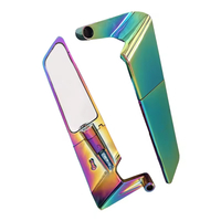 Motorcycle Modification Accessories Laser Wing Mirror Motorbike Rearview Mirror Accesorios De Motocicleta