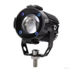Popular Motorcycle LED Spotlight - White/Yellow Light, Small Steel Cannon Design, Aviation Aluminum Shell for Modified Headlight