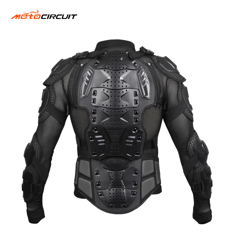 Breathable and Lightweight Outdoor Riding Full Set of Protective Gear Motorcycle armor Jacket with Elbow/knee/back Protectors