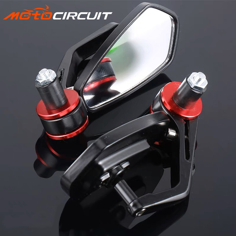 All-Aluminium Universal Electric Motorbike 22mm Rearview Mirror Motorcycle Retrofit Spare Parts Accessories