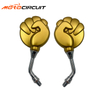 Fist Type Reflector Scooter Rearview Mirror Plastic Modified Universal Motorcycle Mirror Spare Parts Accessories No reviews yet