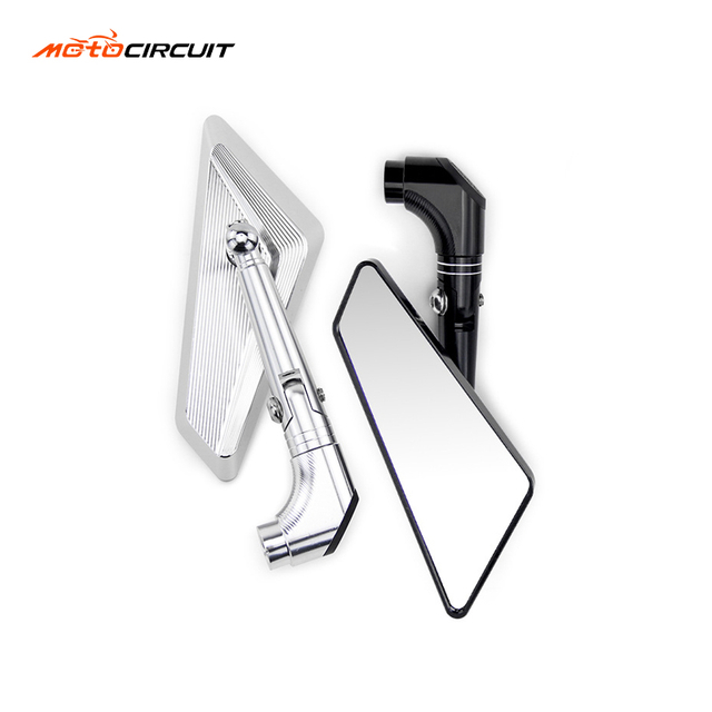 Motorbikes Side Rearview Mirrors H2C CNC Motorcycle Riding Accessories Frame Body Parts Accesorios Para Motocicletas Espejo