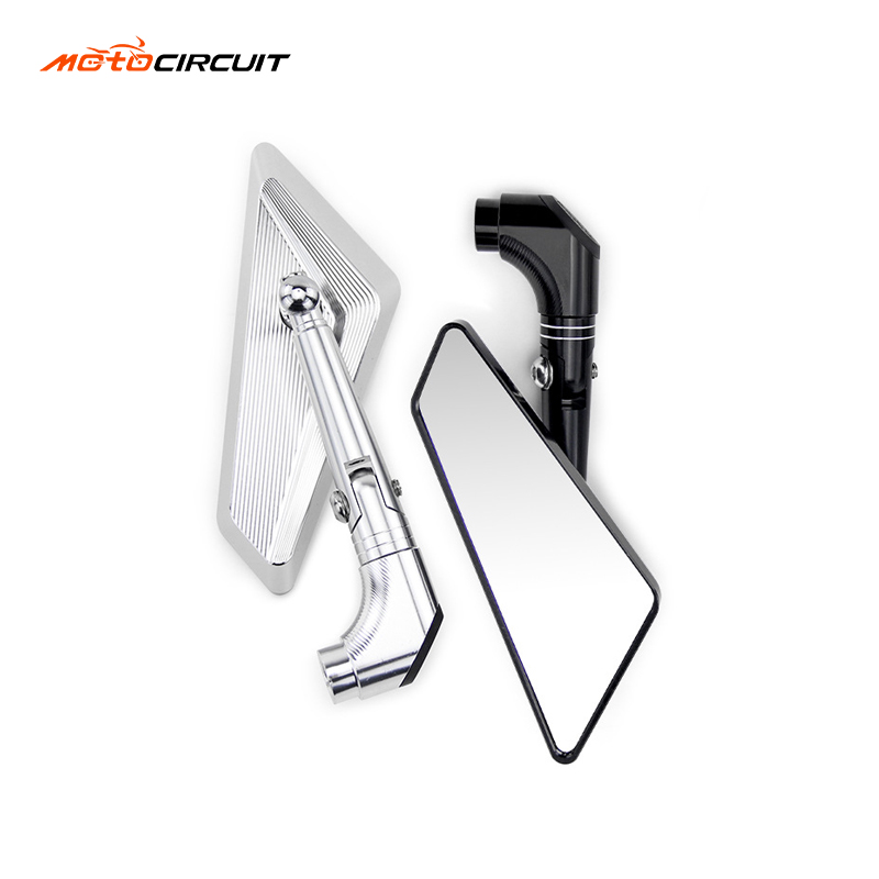 Motorbikes Side Rearview Mirrors H2C CNC Motorcycle Riding Accessories Frame Body Parts Accesorios Para Motocicletas Espejo