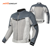 Breathable Mesh Motorcycle Jacket for Summer Riding Lightweight Windproof Cycling Protection Gear for Men and Women