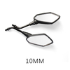 Abs Universal Great Visual Motorbike Metal Scooter Rearview Mirror Motorcycle Spare Part And Accessories