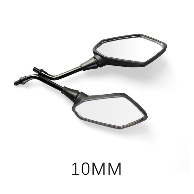 Abs Universal Great Visual Motorbike Metal Scooter Rearview Mirror Motorcycle Spare Part And Accessories
