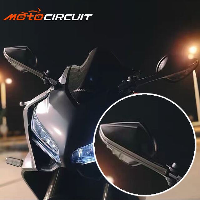 Chrome Plating Motorcycle Rearview Mirror Reflectors For Tmax530 Cbr400r Ninja 250/400 Zx-14r Accessories Spare Parts