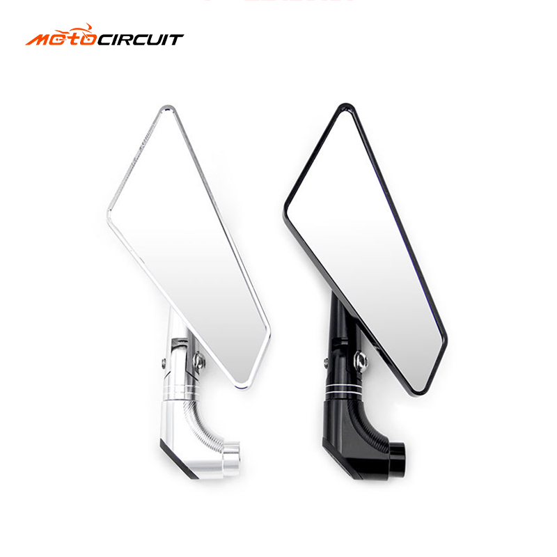 Motorbikes Side Rearview Mirrors H2C CNC Motorcycle Riding Accessories Frame Body Parts Accesorios Para Motocicletas Espejo
