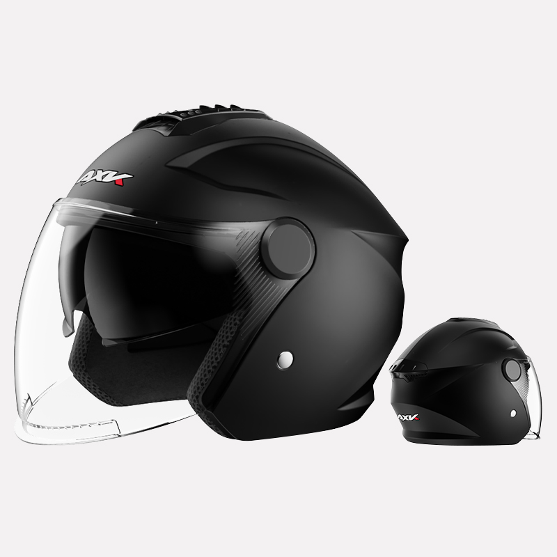 Unisex Motorcycle Accessories Helmet with Classic Style Half Face Visor Quick Release Closure Customizable Casco De Moto