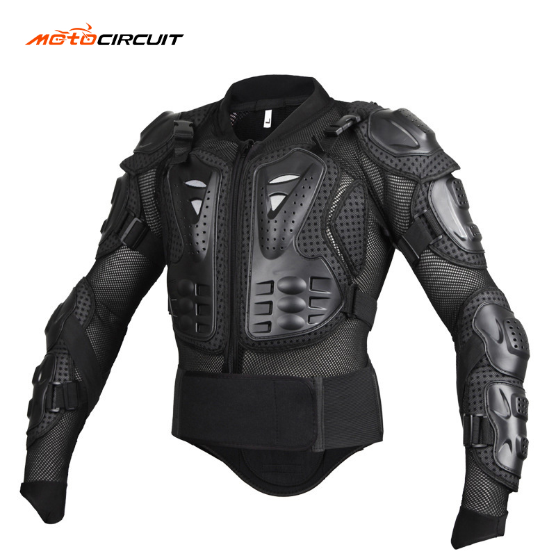 Breathable and Lightweight Outdoor Riding Full Set of Protective Gear Motorcycle armor Jacket with Elbow/knee/back Protectors