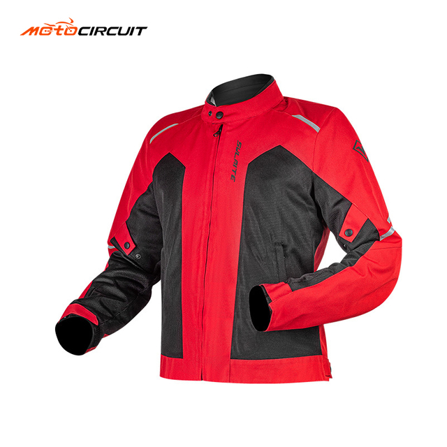 Breathable Mesh Motorcycle Jacket for Summer Riding Lightweight Windproof Cycling Protection Gear for Men and Women