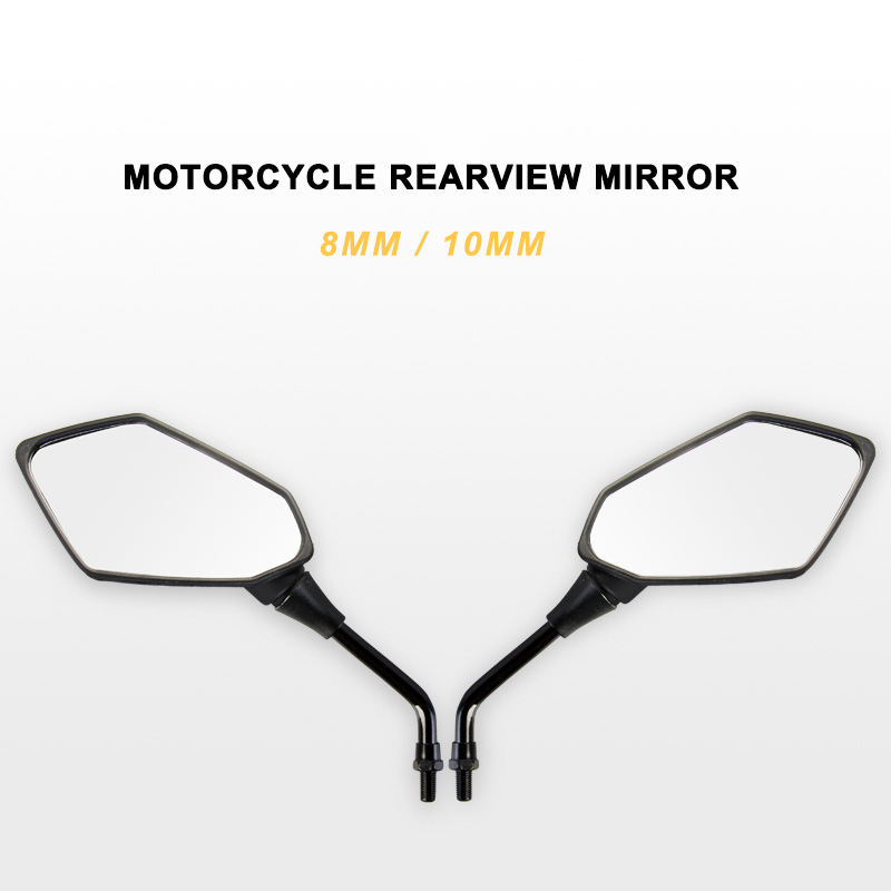Abs Universal Great Visual Motorbike Metal Scooter Rearview Mirror Motorcycle Spare Part And Accessories
