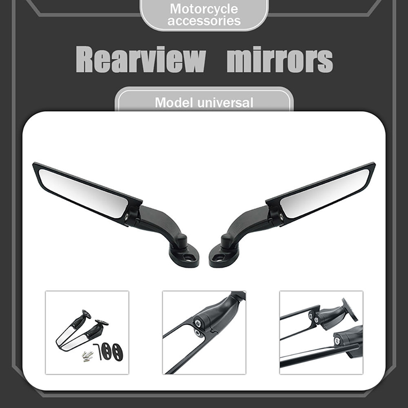 Motorcycle Accessories Modification Universal Back rear view mirror For Kawasaki NINJA/yamaha NMax R25 R15V3