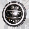 High/low Beam 70w Offroad Driving Drl Turn Signal 4x4 Round Motorcycles 7 Inch Led Headlights For Jeep Harley