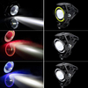 Super Bright U7 Motorcycle Auxiliary Head Lamp Laser Multi-ColorMotorbike Universal Fog Driving Led Spotlight Accessories
