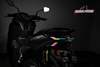 For Yamaha Nmax Turbo 2025 Motorbike RGB Led Tai Light With Turn Signal Brake Indicator Motorcycle Body Parts Lighting System