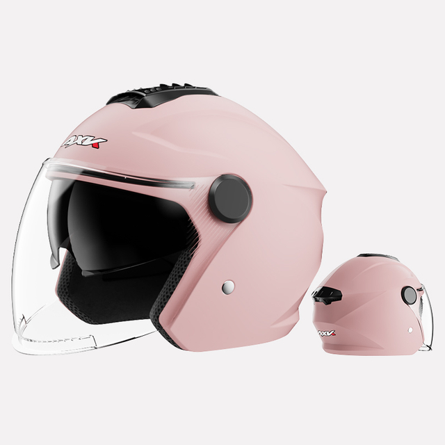 Unisex Motorcycle Accessories Helmet with Classic Style Half Face Visor Quick Release Closure Customizable Casco De Moto