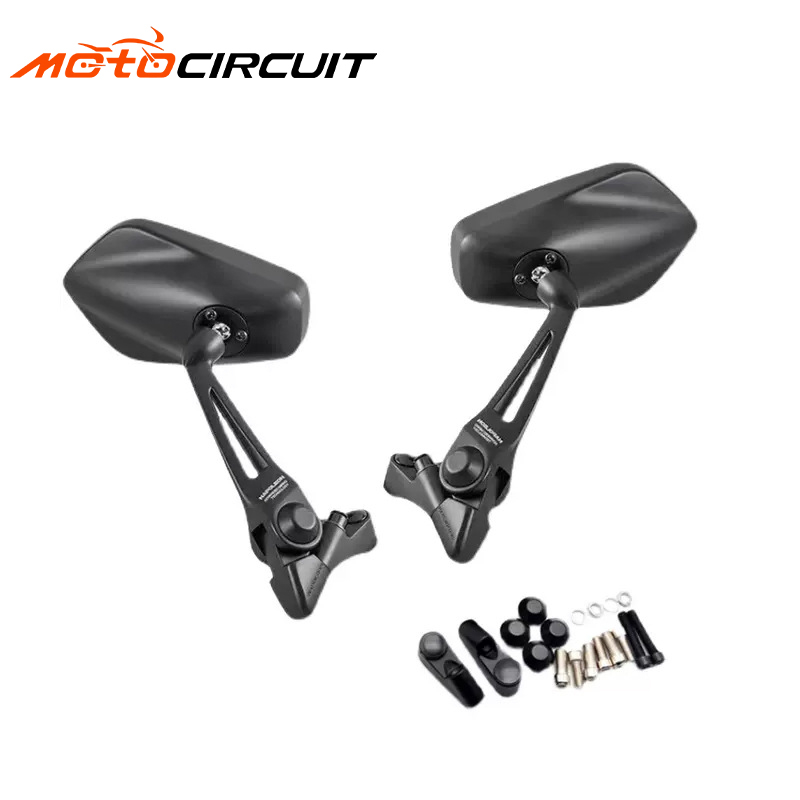 Retrofit Electric Motorbike Rearview Aluminium alloy Mirror Universal Motorcycle Spare Parts And Accessories