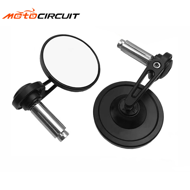Motorcycle Retro CNC Rearview Aluminum alloy Mirror Universal Modified Electric Motorbike Spare Accessories Parts