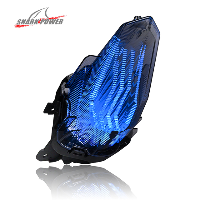For Yamaha EXCITER155 Y16ZR Scooter Motorbike LED RGB Tai Light With Turn Brake Indicator Motorcycle Lighting System Accessories