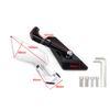 Motorbikes Side Rearview Mirrors H2C CNC Motorcycle Riding Accessories Frame Body Parts Accesorios Para Motocicletas Espejo