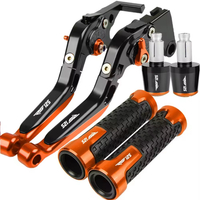 High Quality Universal Motorcycle Brake Clutch Lever Handlebar End Assembly Modified Brake Lever Horn Clutch Handle
