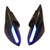 Adjustable Motorbike Rear View Mirror With Signal Led Turn Light Motorcycle Accessories Body Parts For Honda Pcx 150