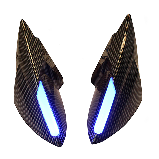 Adjustable Motorbike Rear View Mirror With Signal Led Turn Light Motorcycle Accessories Body Parts For Honda Pcx 150