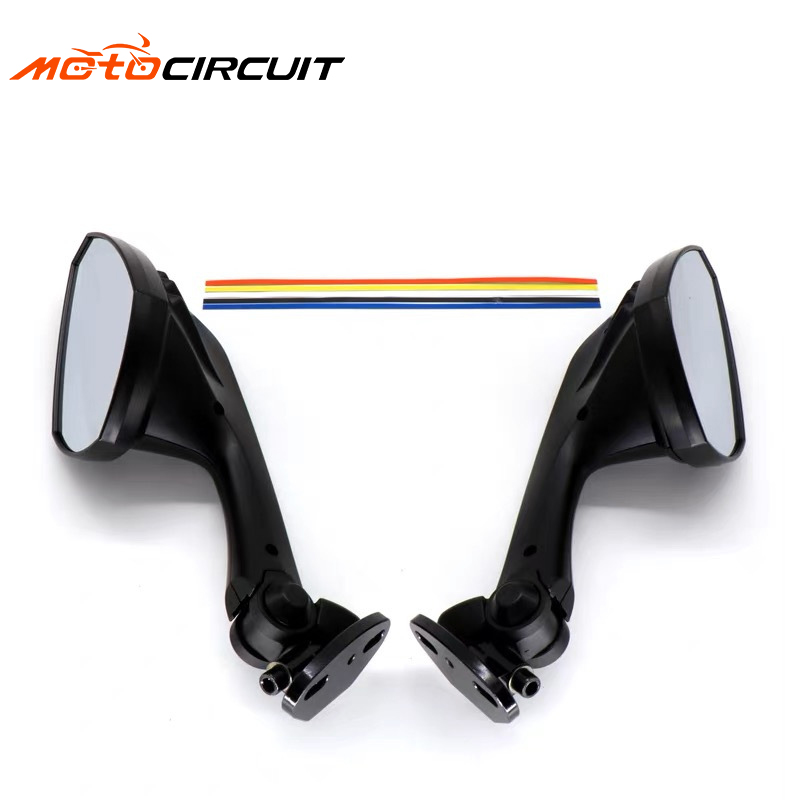 Chrome Plating Motorcycle Rearview Mirror Reflectors For Tmax530 Cbr400r Ninja 250/400 Zx-14r Accessories Spare Parts