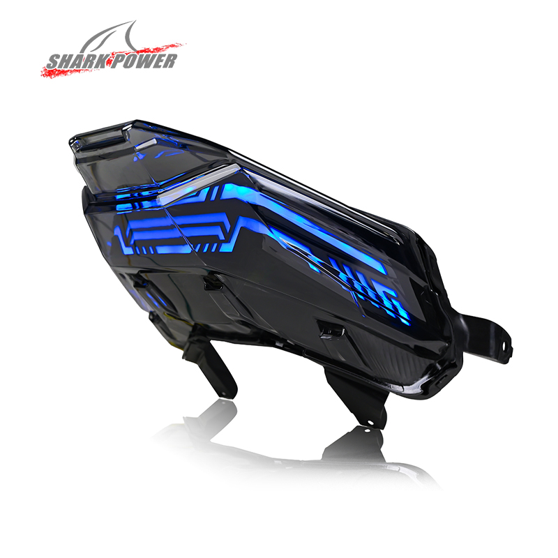 Honda Click160 Vario160 Motorbike Body Parts Lighting System RGB LED Tai Light Turn Signal Brake Motorcycle Lighting Systems