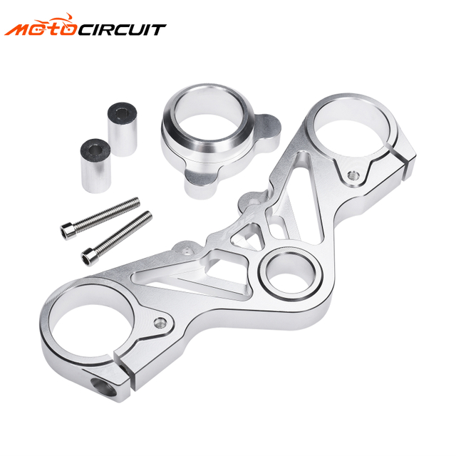 CNC Motorcycle CNC Upper Triple Tree Clamp Front Steering Mount in Plastic for Yamaha R15 V3 Parts Custom Parts