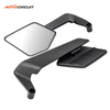 New Design Motorcycle Accessories Wind Wing Large Glass Side Mirror Universal Rear View Mirror