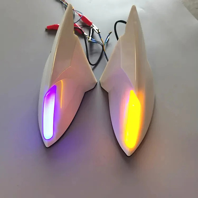 Adjustable Motorbike Rear View Mirror With Signal Led Turn Light Motorcycle Accessories Body Parts For Honda Pcx 150