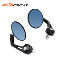 Round Motorcycle Aluminum alloy Rearview Mirror Universal Modified Electric Motorbike Spare Accessories Parts