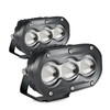 Motorcycle 30000lm 120w Bi-lens H4 Dual Auxillary Lens 12v Projector Super Bright Universal Work Led Fog/driving Lights