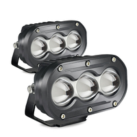 Motorcycle 30000lm 120w Bi-lens H4 Dual Auxillary Lens 12v Projector Super Bright Universal Work Led Fog/driving Lights