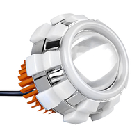 Super Bright Motorcycle White Driving Fog Spotlight Led Headlight Bulbs Universal Projector Lamp Accessories